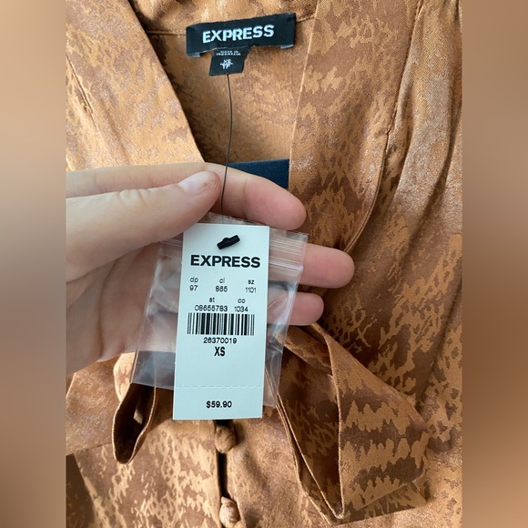 Express buttoned down blouse - Picture 6 of 8